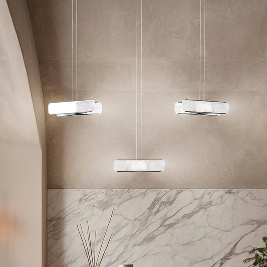 Horizontal Pendant Marble