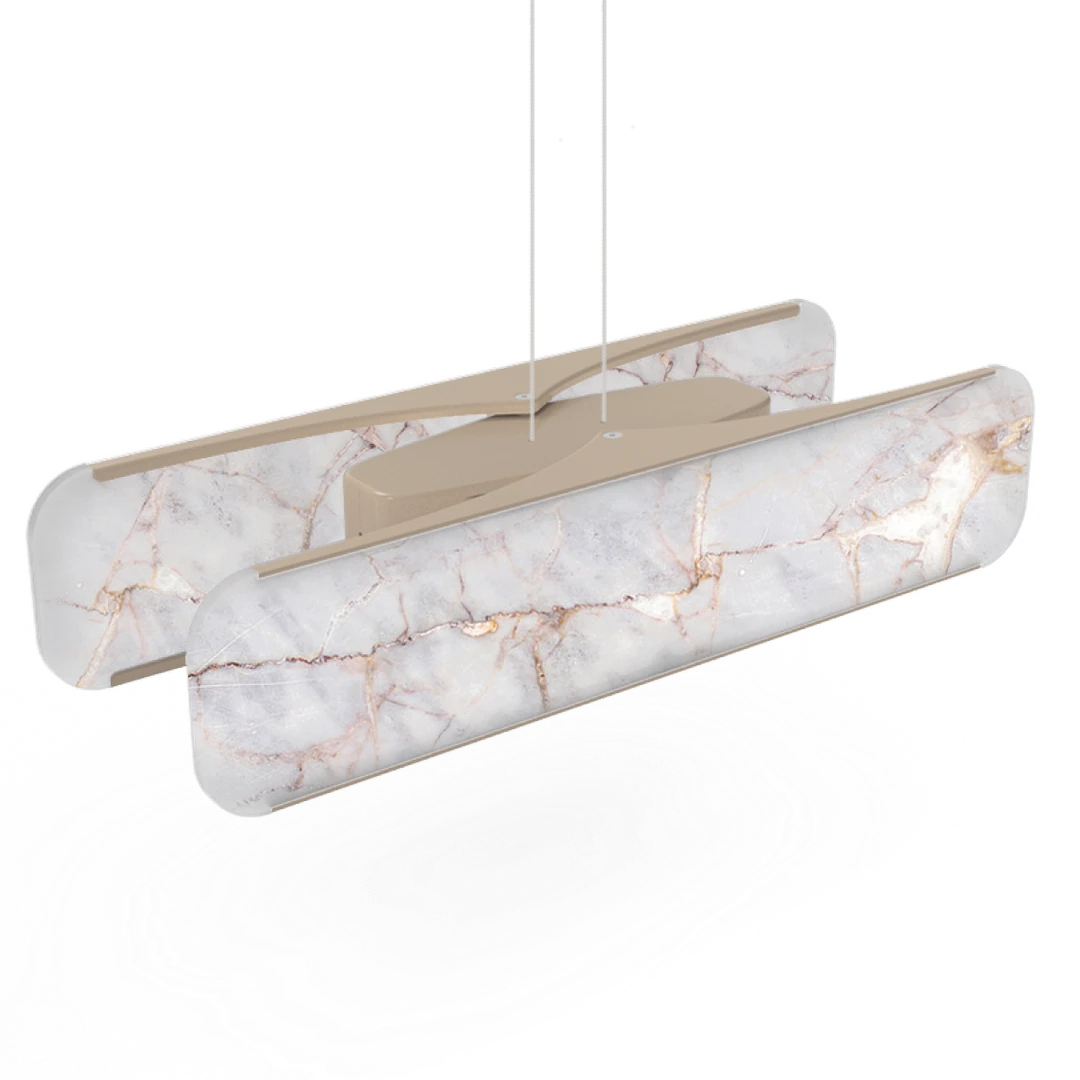 Horizontal Pendant Marble