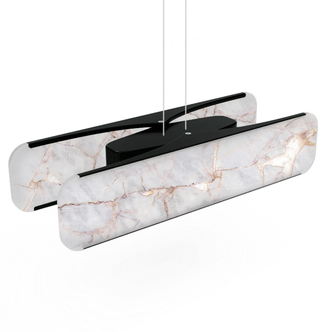 Horizontal Pendant Marble